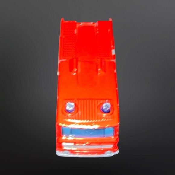 Vintage 1969 Lesney Matchbox Merryweather Fire Engine No.35 Red United Kingdom - Picture 2 of 9